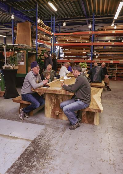 HuisHoutBeurs 2023 - Houtexclusief Waddinxveen, Exclusief hout uit voorraad leverbaar