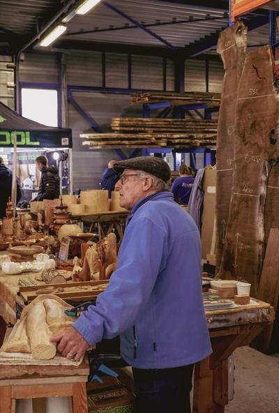 HuisHoutBeurs 2023 - Houtexclusief Waddinxveen, Exclusief hout uit voorraad leverbaar