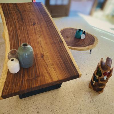 Suar boomstamtafel - Houtexclusief Waddinxveen, Exclusief hout uit voorraad leverbaar