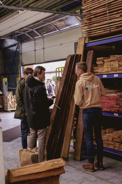 HuisHoutBeurs 2023 - Houtexclusief Waddinxveen, Exclusief hout uit voorraad leverbaar