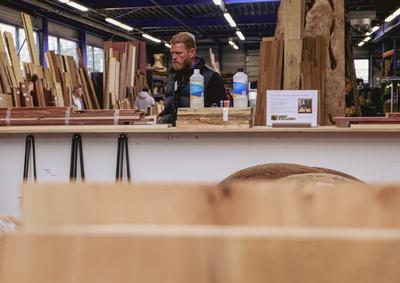 HuisHoutBeurs 2023 - Houtexclusief Waddinxveen, Exclusief hout uit voorraad leverbaar